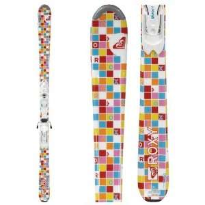  09 Roxy Girl Wonder Skis + Roxy Light Teen Binding 150 