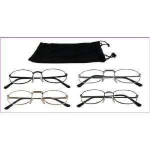  Reading Glasses Wholesale 4 Assorted Metal Frame Reader 