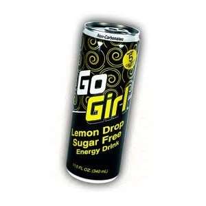  16 Pack   Go Girl Lemon Drop Sugar Free Energy Drink   11 