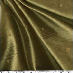  54 Wide Embroidered Shantung Squares Bamboo Fabric By 