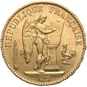  French Gold Coin Angel Gold Franc Toys & Games