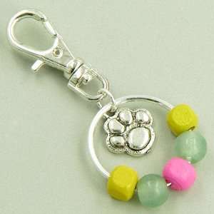  Cat or Dog Good Luck Paw Charm for Pets Collar Lucky 