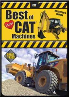 Best of I Love Cat Machines DVD NEW Parts 1 4 trucks, dozers, loaders 