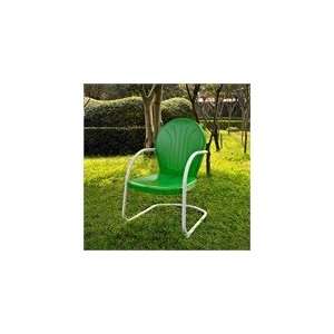  Griffith Metal Chair in Grasshopper Green 