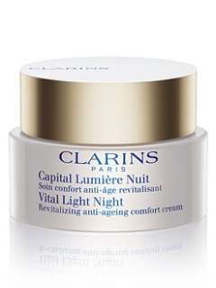 Clarins   Vital Light Night Revitalizing Anti Aging Comfort Cream/1.7 