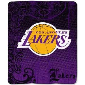 Los Angeles Lakers Licensed Micro Fleece Throw Blanket  