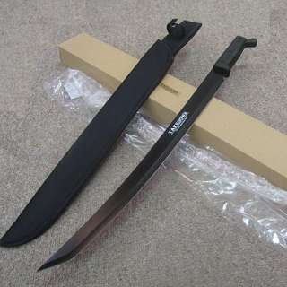 Night PIRATE Tanto   Full Tang Tactical Hunting MACHETE Knife 