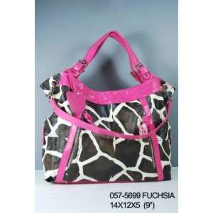  Women Handbag Purses Giraffe Print Fashion New Design Hobo 