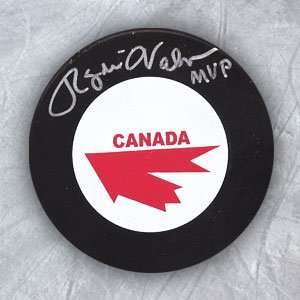  ROGIE VACHON Canada Cup SIGNED Hockey Puck Sports 