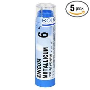  Boiron Homeopathic Medicine Zincum Metallicum, 6C Pellets 