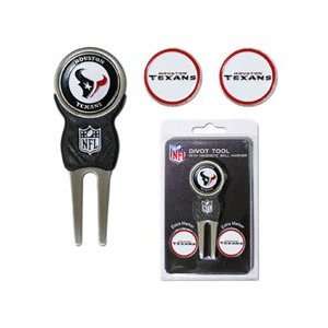 Team Golf NFL Houston Texans   Divot Tool Pack:  Sports 