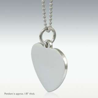 If Tears Could Build Engraved Heart Pendant   Silver or Gold   Free 