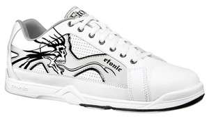 Etonic Men FORKED TONGUE White/Silver Bowling Shoes  
