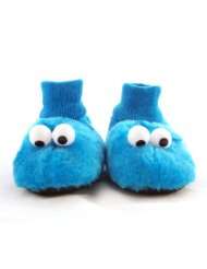 Sesame Street Elmo and Cookie Monster Puppets Slippers