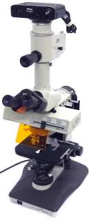 Nikon Labophot 2 Lab Binocular Microscope +Camera  
