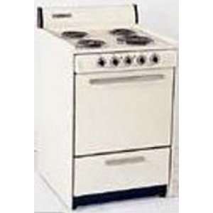  24 All Electric (220V) Freestanding Range with Large Deep 