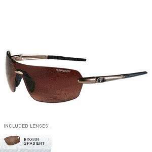  Tifosi Vogel Single Lens Sunglasses   Gold Sports 