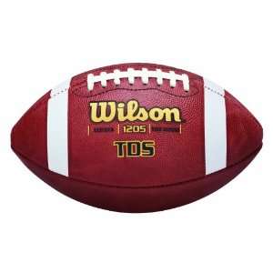 Wilson TDS High School Leather Game Football  Sports 