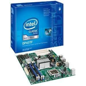 , Intel DP43TF Desktop Motherboard   Intel   Socket T LGA 775   10 x 