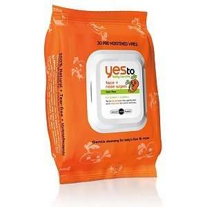  Yes To Inc Yes to Baby Carrots Face and Nose Wipes    30 