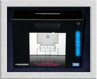 Transformers G1 Music Label Soundwave  White In USA  