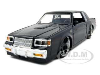 1987 BUICK GRAND NATIONAL BLACK 124 DIECAST MODEL CAR  
