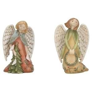   Gifts Porcelain Kneeling Angel Christmas Figurines 6