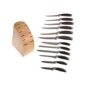    Stainless Steel 12 Piece Knife Set with Block K4954 Automotive