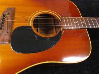 1960’s Vintage Gibson Dreadnought Acoustic Guitar, Serial Number 