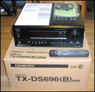 Onkyo TX DS696 Dolby Digital DTS 5.1 Channel Pro Logic II Home Theater 