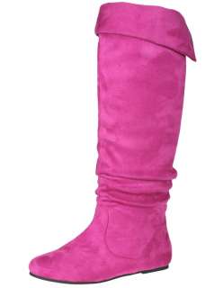 STORY Cookie 1A Womens Flat bottom suede tall boots  