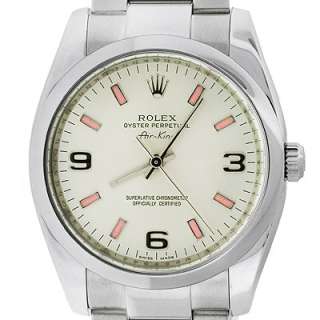 Rolex Watch Oyster Perpetual Air King Stainless Steel 34MM #114200 M 