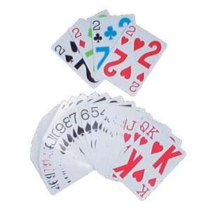  Playing Cards Large Face (Catalog Category: Aids to Daily Living 