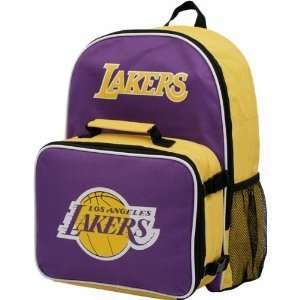 Los Angeles Lakers Kids Day Tripper Backpack & detachable Lunch bag 