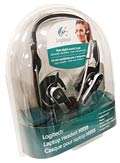  Logitech Laptop Headset H555 Portable Audio For Notebooks 
