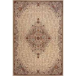   Ivory Color Machine Made China Deco Collection Rug Furniture & Decor
