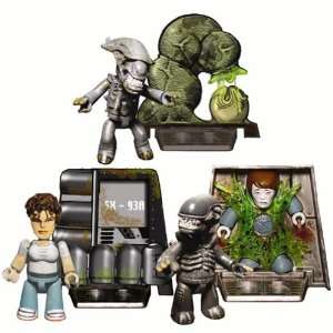  Mezco Aliens Mez Itz Four Figure Pack Toys & Games