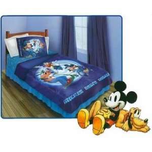  Disney Mickey Mouse Sporty Pals Twin Comforter Set