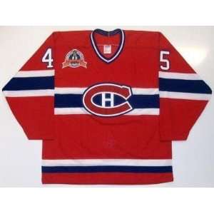  Gilbert Dionne Montreal Canadiens Ccm 1993 Cup Jersey 
