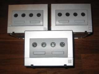   GAMECUBE NES CONSOLE SYSTEMS SILVER POKEMON DOL 101 2 AC ADAPTERS