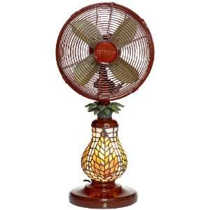  Deco Breeze Mosaic Table Top Fan/Lamp: Home & Kitchen