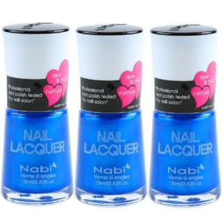 Nabi Cobalt Blue Lacquer Nail Polish  