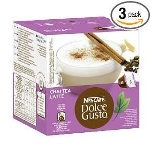   Nescafé Dolce Gusto Brewers, Chai Tea Latte, 16 Count Capsules (Pack