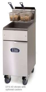 Elite 40 lb. Gas Fryer, 100.000 BTU, NEW, EFS 40  