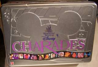 THE WONDERFUL WORLD OF DISNEY CHARADES GAME BY MATTEL  