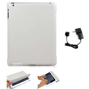   Pad Shell Case and Stand with Auto Sleep Mode for Apple iPad 2 + Wall
