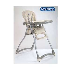  Peg Perego Merenda High Chair   2007 Vanilla Marble Baby