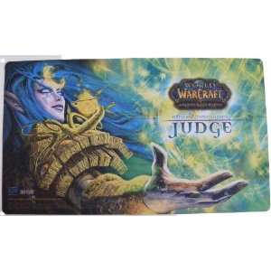   of Warcraft WoW TCG Card Game Playmat JUDGE Night Elf 