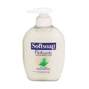 Moisturizing Hand Soap w/Aloe, Unscented Liquid, 7.5oz Pump Dispenser 