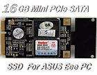   16GB Mini PCIe SATA 3*5/3*7cm SSD Solid State Drive For ASUS Eee pc